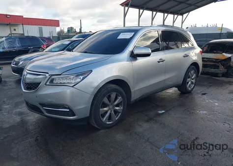 2014 Acura Mdx Advance Pkg W/Entertainment Pkg из США, поврежденный, VIN 5FRYD4H84EB045183
